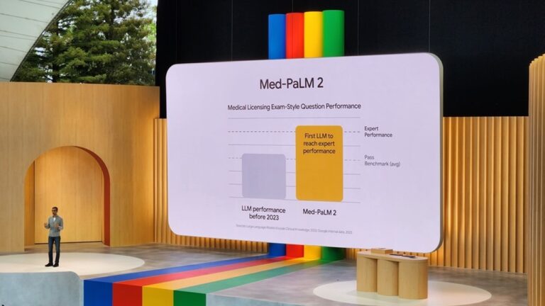 Med-PaLM: la IA generativa de Google en la atención sanitaria